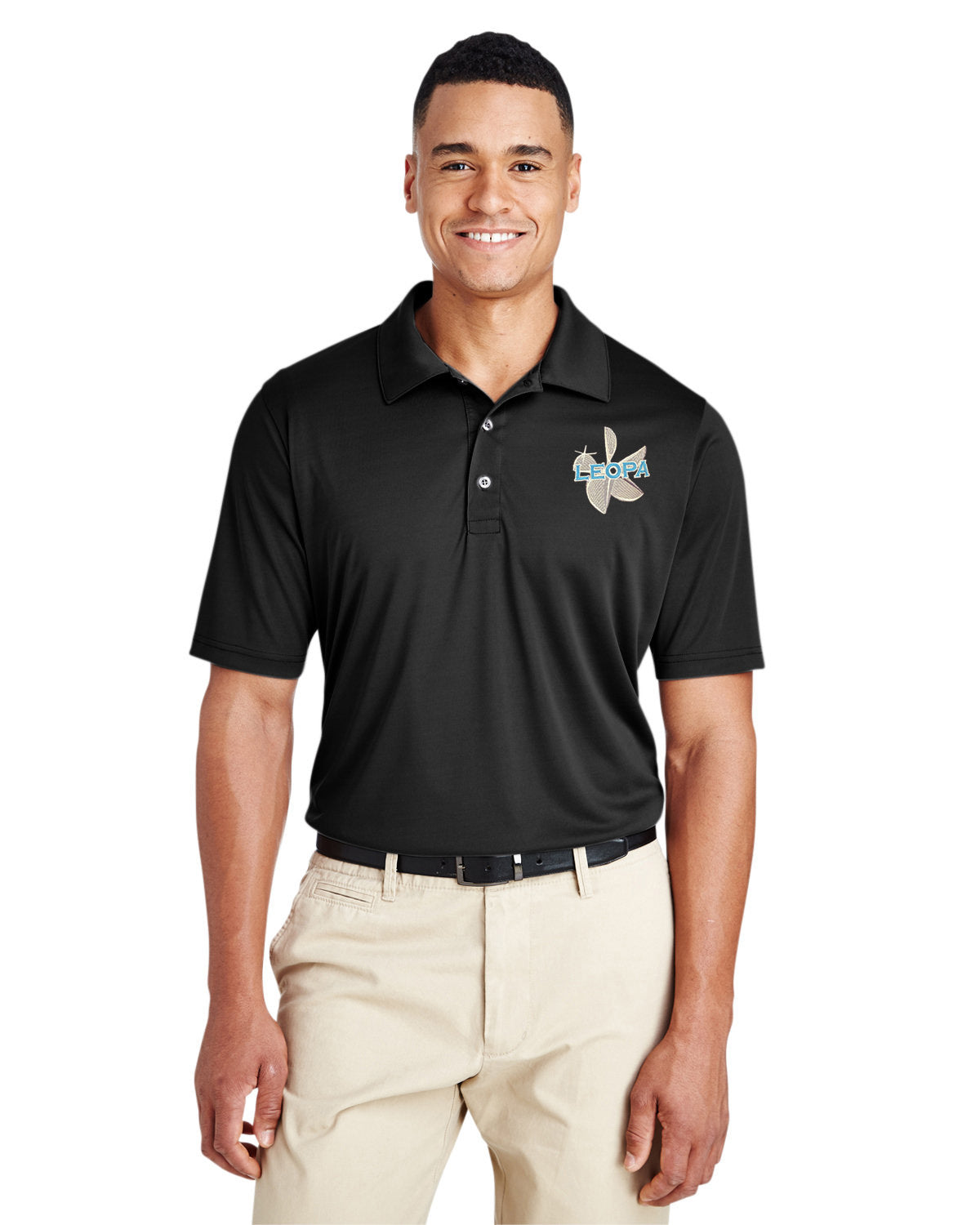 LEOPA Men's Polo