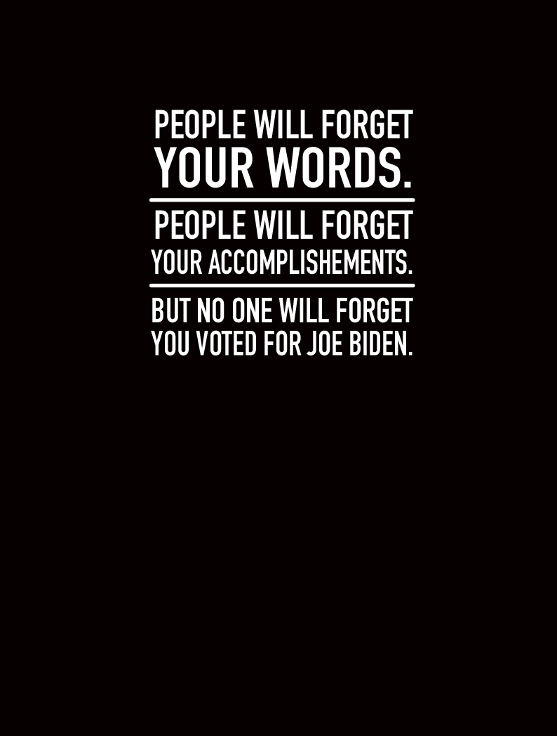 No One Will Forget