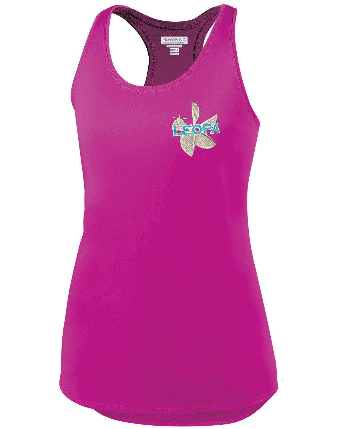 LEOPA Razor Back Ladies Colored tanks