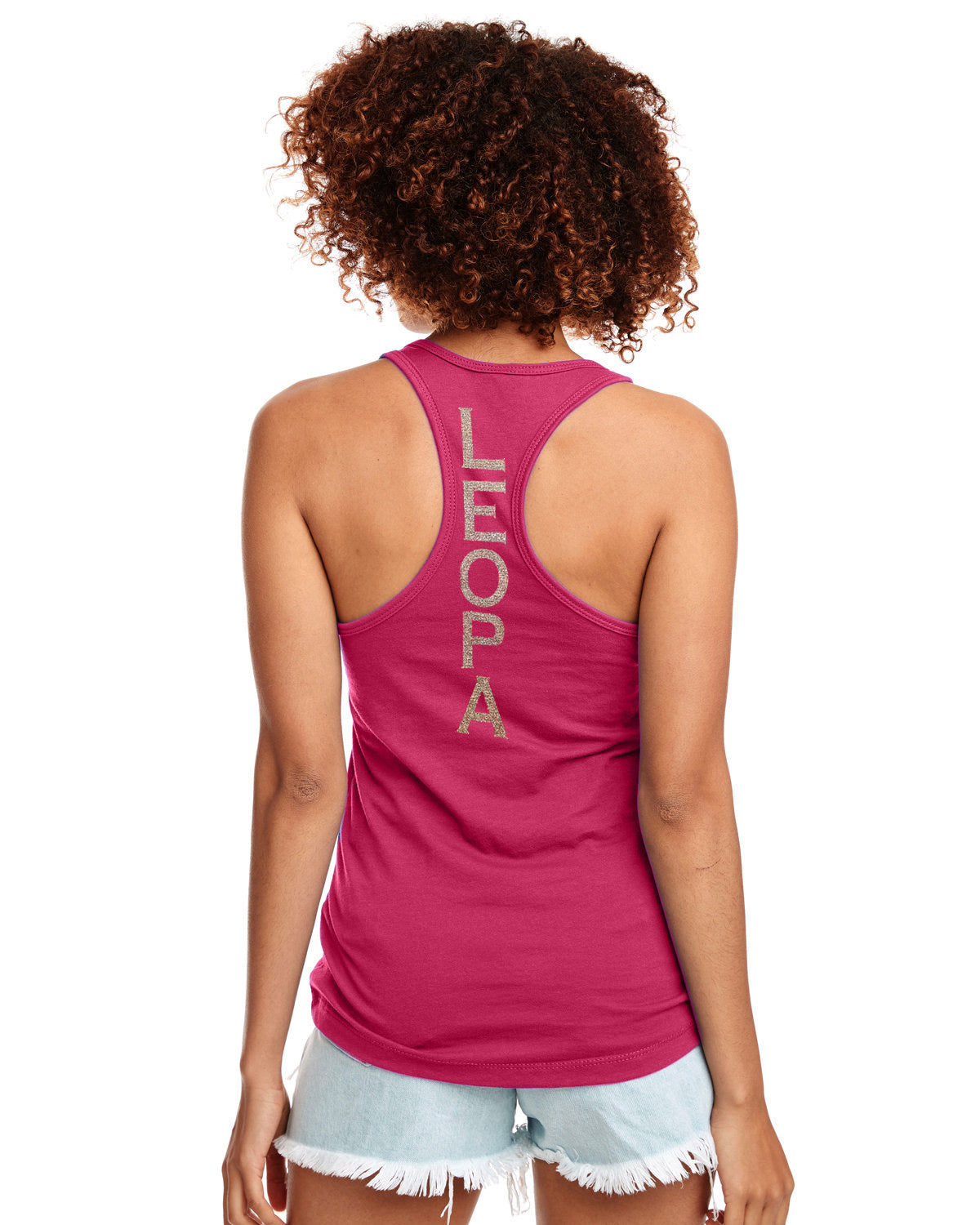 LEOPA Razor Back Ladies Colored tanks