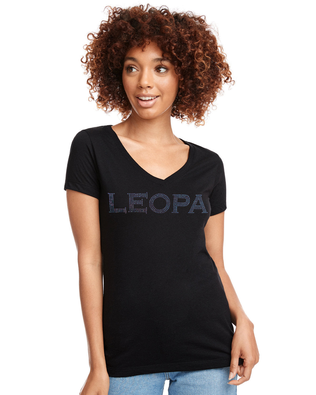 LEOPA Ladies V-neck Tees