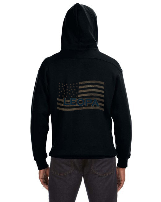 LEOPA American Flag hoodie